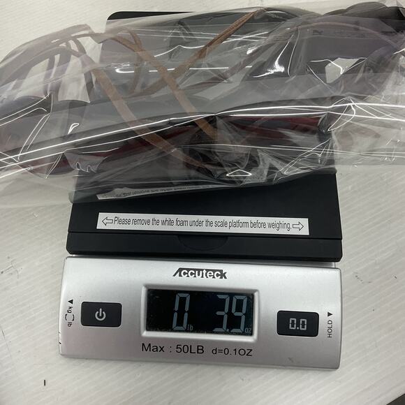 Made in India Western Scallop Braided Brown Leather Women's Belt - Size M - Picture 6 of 7